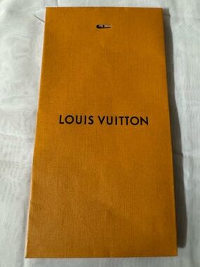 Louis Vuitton 💯% Authentic iconic paper envelope bag — Like New. Ideal for gifts